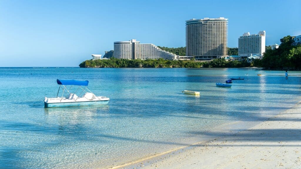 Is Guam a good place to live with beautiful beaches
